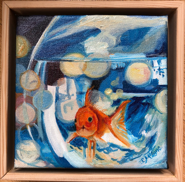 ‘Living Like Fish” at Candy Club Collective Virtual Show and Sale- NOW OPEN!